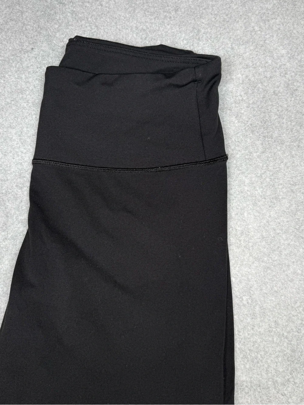 Victoria's Secret Black Leggings with Silver Victoria Sport Logo